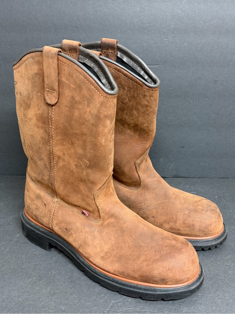 Red Wing Boots 1172 DynaForce 11" Waterproof Soft Toe Brown Mens 11.5D Excellent